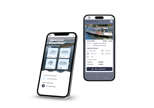 Mobile App Development Package Example: Bout Shuttle