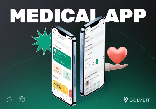 UX/UI Design Package Example: Medical App for Patients and Doctors