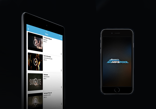 Mobile App Development Package Example: MyMp3Pool - iOS app update