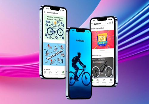 UX/UI Design Package Example: CycleEase: Shop Smart, Ride Healthy, Connect Local
