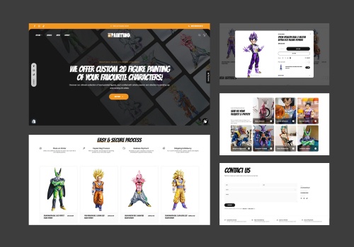 Branding Package Example: 2D Figure Painting