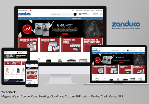 Web Development Package Example: Zanduco