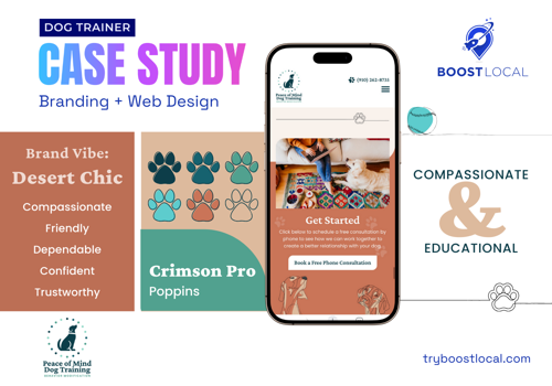 Branding Package Example: Dog Trainer Boosts Online Presence with Branding