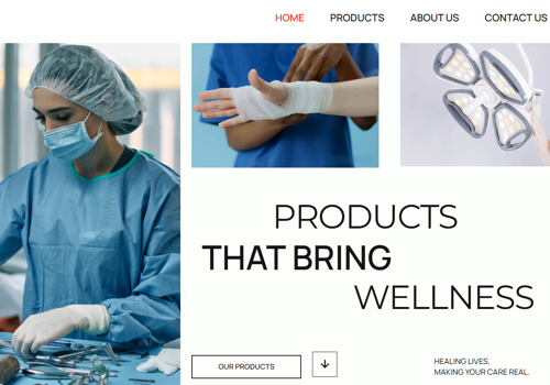 Web Development Package Example: Malu Healthcare