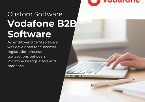 Custom Software Development Package Example: Vodafone B2B Software