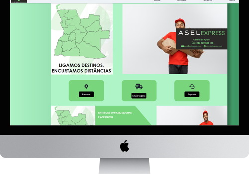 Web Development Package Example: Package Delivery Webapp
