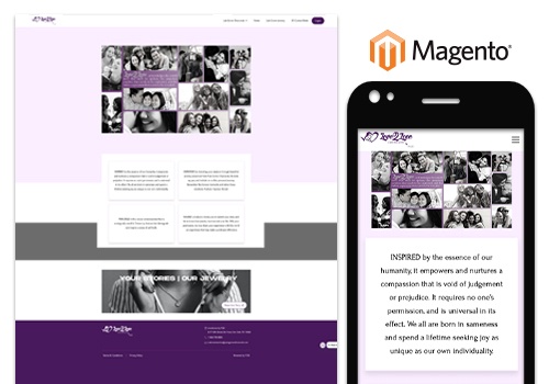 E-Commerce Development Package Example: love2love New York Magento