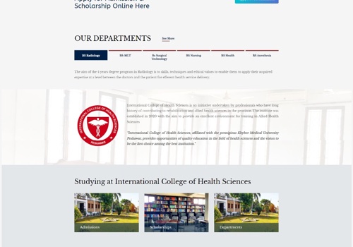 Advertising Package Example: ICHS