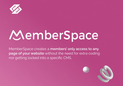 Web Development Package Example: MemberSpace