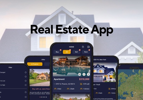Mobile App Development Package Example: Mobile app for Real Estate - Customer & Agent