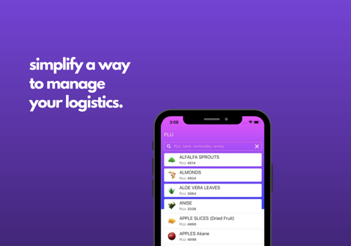 Web Development Package Example: Food Logistics SaaS
