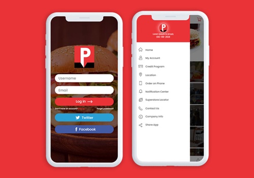Mobile App Development Package Example: Food Delivery App