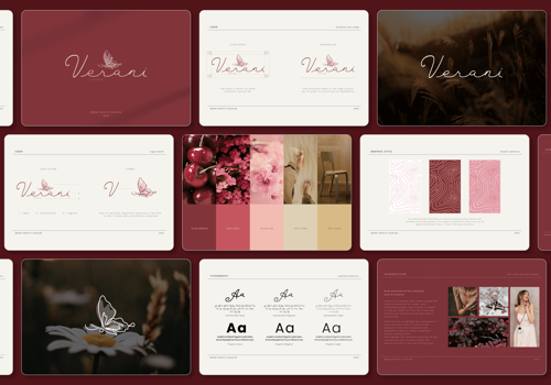 Branding Package Example: Brend Identity for Verani Online