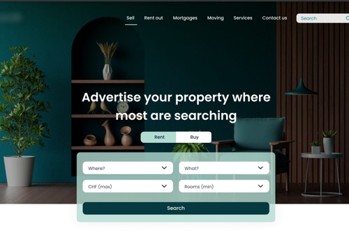Web Design Package Example: Real Estate Mortgage application