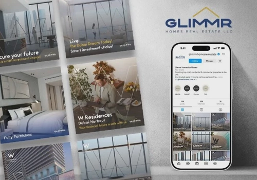 Digital Strategy Package Example: Glimmr Homes SEO, Social Media and Media Buying