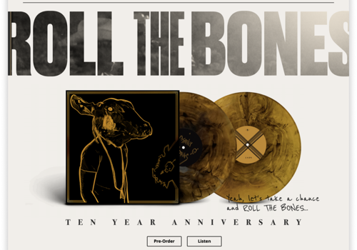 Web Design Package Example: Shakey Graves Website Design & Development