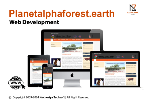 Web Development Package Example: Planetalphaforest.earth