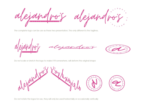 Other Design Package Example: Branding Book and Logo Design for a Restaurant