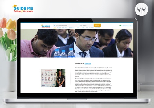 Web Development Package Example: Guide Me Education Classified/Marketplace