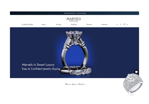 E-Commerce Development Package Example: Shopify Built for Lab-Grown Diamond Jeweler