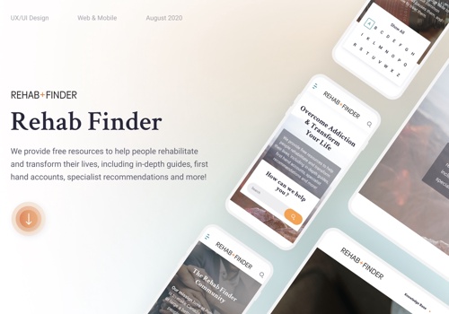 UX/UI Design Package Example: UX/UI Design for Health Care Startup