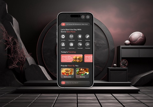 Mobile App Development Package Example: Food Delivery App