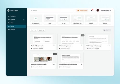 UX/UI Design Package Example: Product design for an education app - Scholaris
