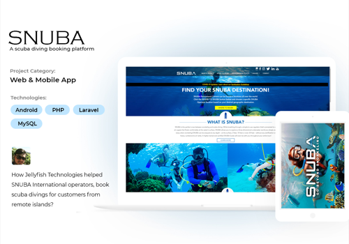 Mobile App Development Package Example: Android App for Snuba Inc.