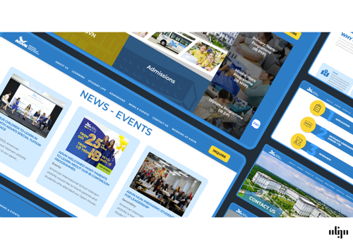 Web Design Package Example: AIS Vietnam Web Design & Development