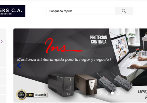 E-Commerce Development Package Example: Eshop for electronics