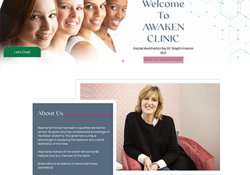 Web Design Package Example: Wix Website Design