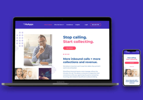 Web Design Package Example: SaaS Website Design