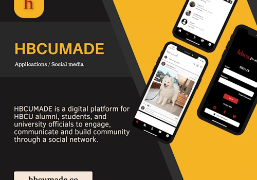 Mobile App Development Package Example: HBCUMADE