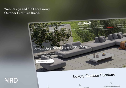 Search Engine Optimization Package Example: Maze Outdoor - Website Design & SEO