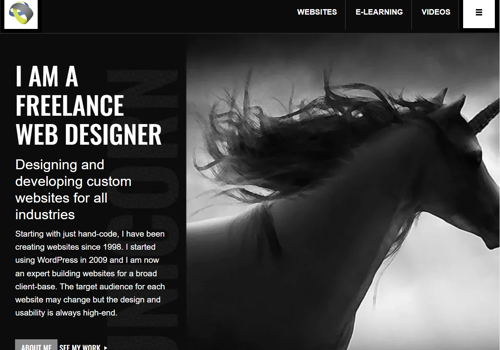 Web Design Package Example: Portfolio Website