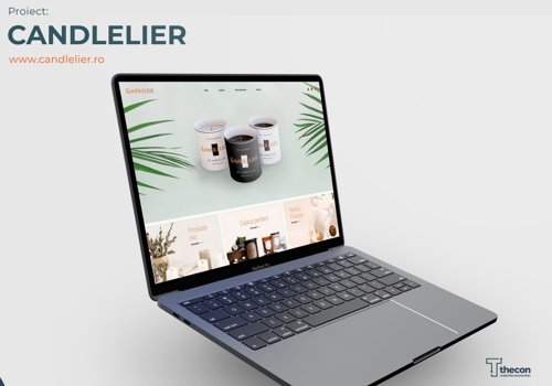 Web Development Package Example: E-commerce: Candlelier.ro
