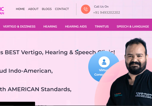 Web Design Package Example: Rasyaclinic Webflow website