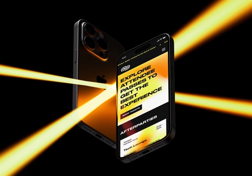 UX/UI Design Package Example: IT Arena Website