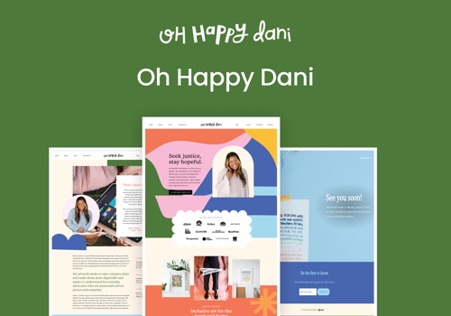 Web Development Package Example: Oh Happy Dani