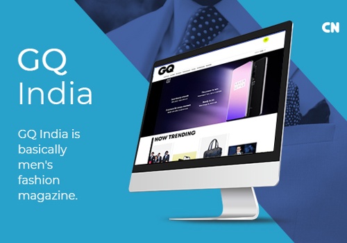 Web Development Package Example: GQ India