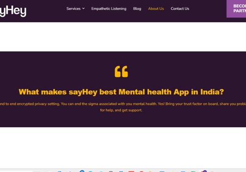 Custom Software Development Package Example: SayHey