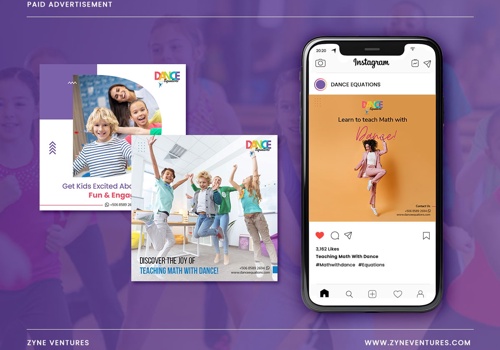 Social Media Marketing Package Example: Dance Equations - Social Media Marketing