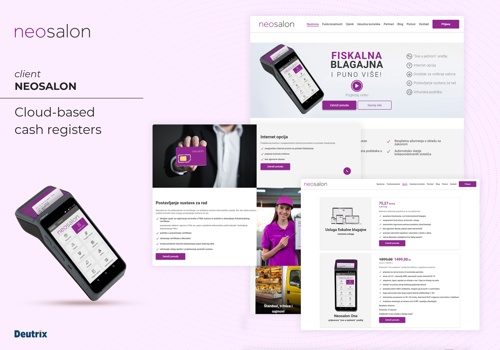 Web Development Package Example: Neosalon