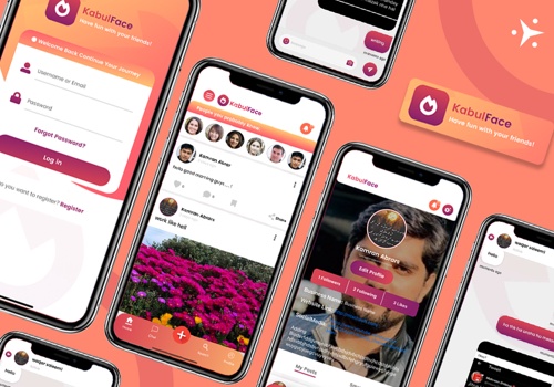 UX/UI Design Package Example: Kabul Face