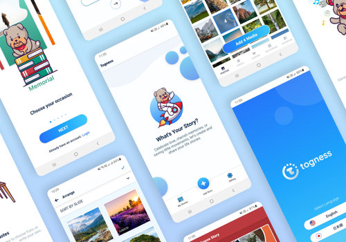 Mobile App Development Package Example: Togness - The best photo editor and slideshow make