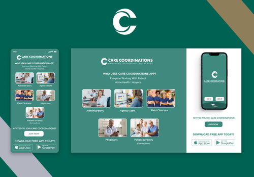 UX/UI Design Package Example: Care Coordinations App
