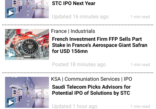 Mobile App Development Package Example: Analyze Markets - Investment Intelligence platform