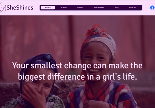 Web Design Package Example: Non-Profit ORG