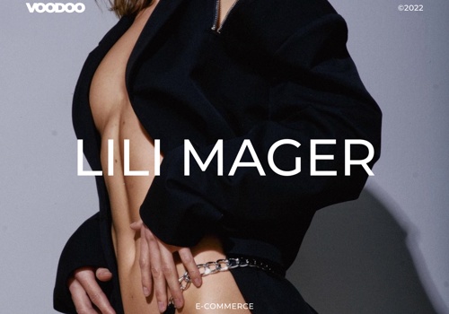 E-Commerce Development Package Example: Lili Mager | Shopify Store development on a theme