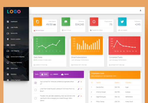 AR/VR Development Package Example: Self-Service Virtual Reality Gaming Interface
